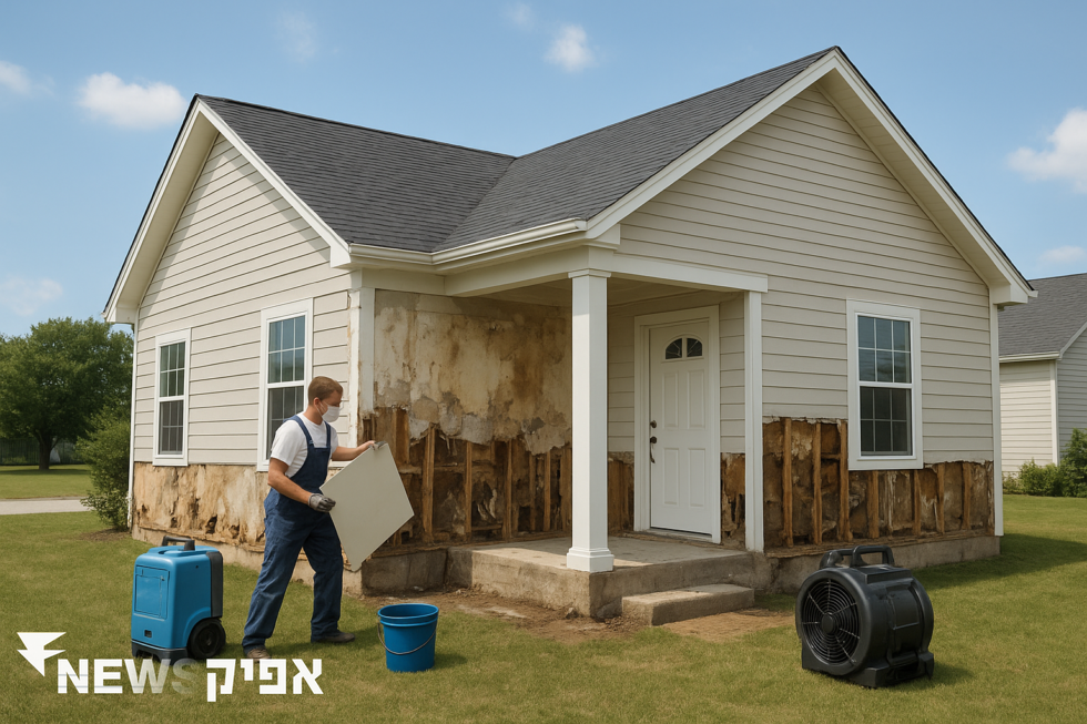 שיקום נזקי רטיבות: איך משקמים את הבית לאחר נזקי מים?