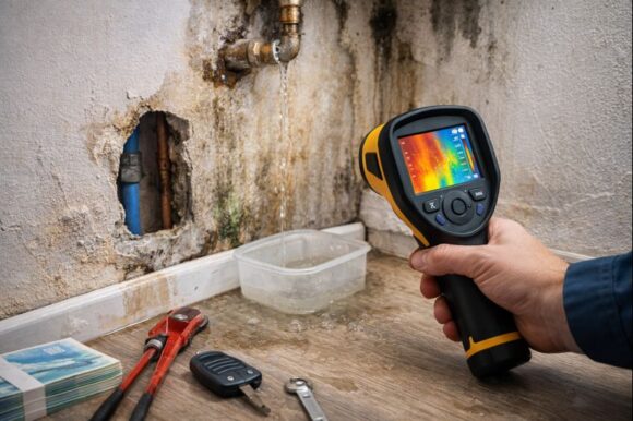 המדריך המלא לאיתור נזילות מים – איך מזהים רטיבות, מאתרים את מקור הנזילה ומונעים נזקים יקרים איתור נזילות, שמאות רכוש