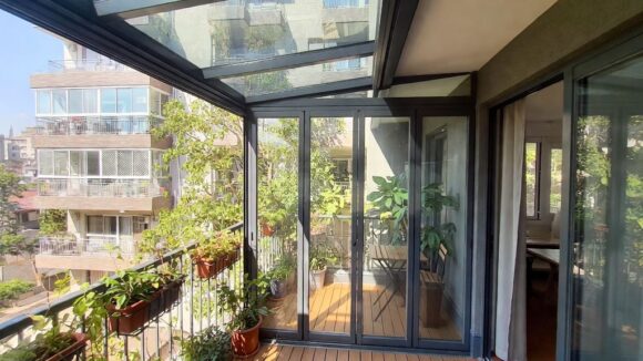 סגירת מרפסת כחלק משיפוץ