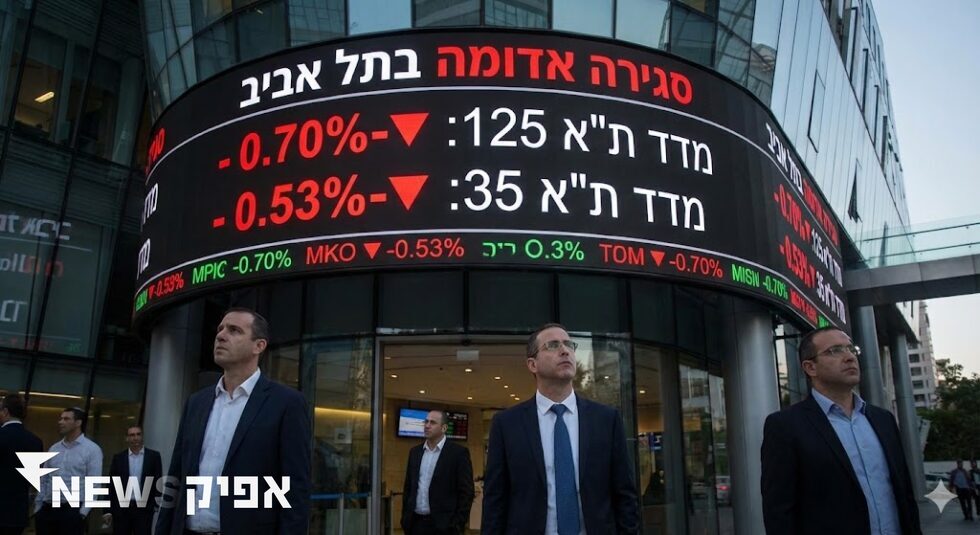 ירידות במדדי ת"א 125 ות"א 35: תמונת מצב מורכבת בשוק ההון