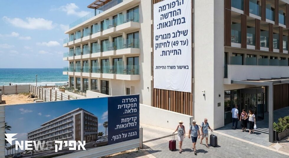 מהפכה בענף המלונאות: הממשלה אישרה רפורמה להוספת מגורים בבתי מלון – IAS