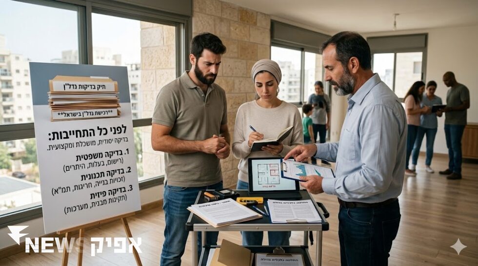 בדיקת זכויות בנכס לפני קנייה – המדריך המקיף ביותר לרוכשי נדל"ן בישראל נדל”ן בישראל