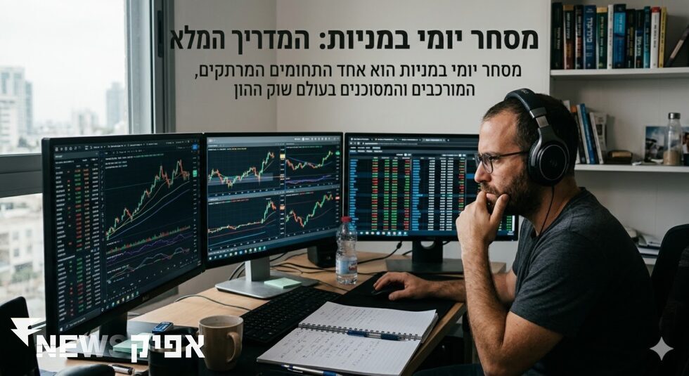 מסחר יומי במניות: המדריך המקיף לכל מה שצריך לדעת לפני שמתחילים שוק ההון