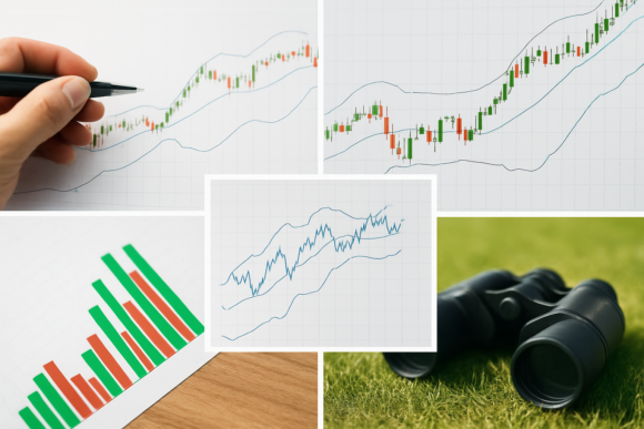 רצועות בולינגר: סוד התנודתיות של השוק   המילון הפיננסי, שוק ההון