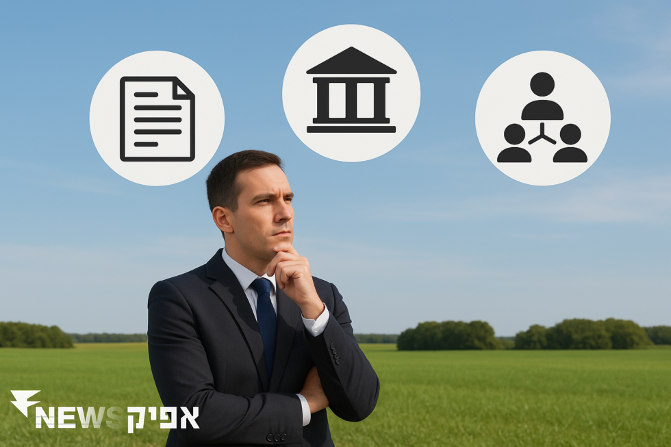 בחירת מבנה משפטי לעסק בישראל – מה חשוב לבדוק לפני ההקמה?