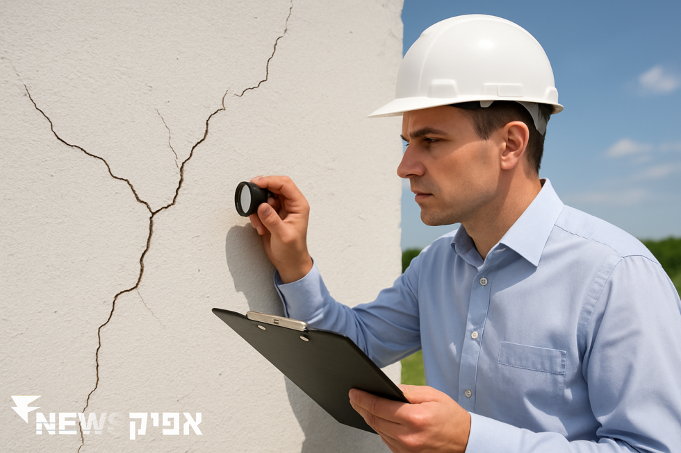 בדיקת סדקים בקירות: איך לזהות בעיות פוטנציאליות