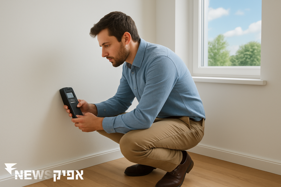בדיקת רטיבות בדירה לפני קניה: כך תבטיחו דירה יבשה