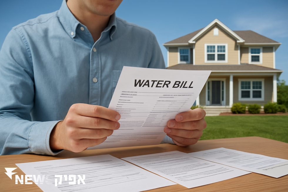 בדיקת חובות מים לנכס: למה חשוב לבדוק לפני רכישה