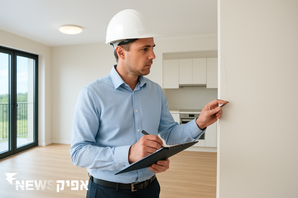 בדיקת ליקויי בניה בדירה: מה חשוב לבדוק לפני רכישה