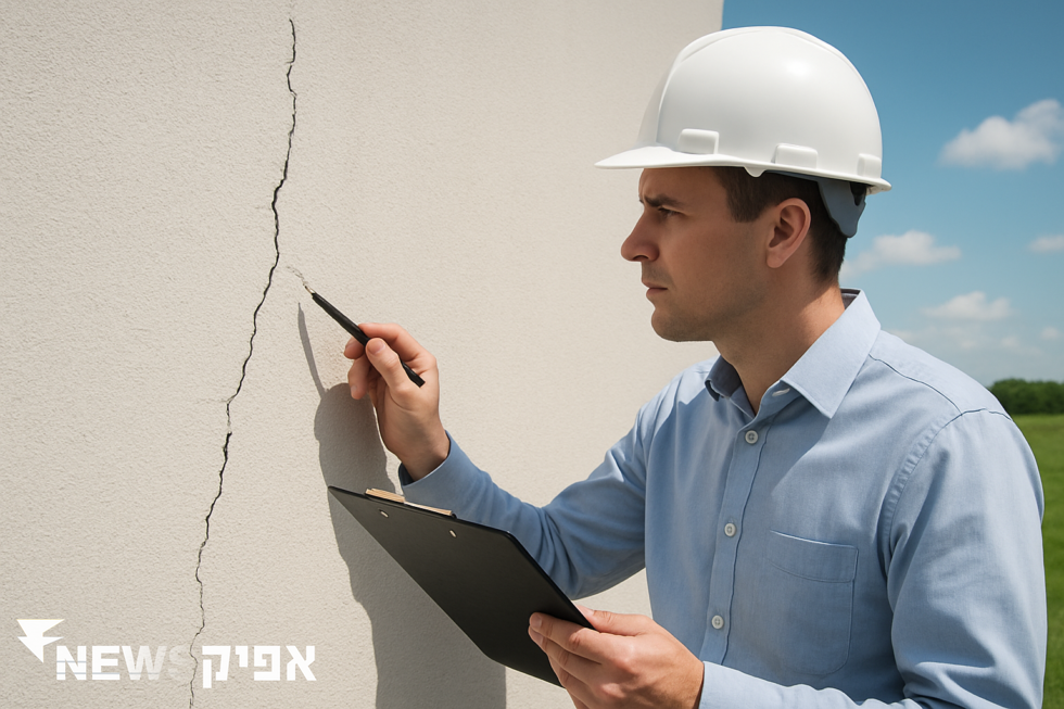 בדיקת סדקים בקירות: איך לזהות בעיות פוטנציאליות