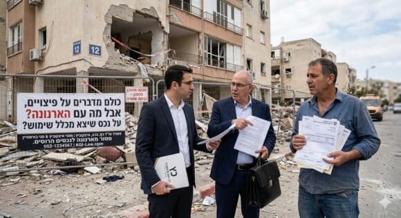 פטור מארנונה בזמן מלחמה: מה מגיע לכם ואיך תקבלו אותו?   כללי