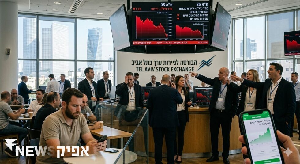 תנודתיות חריגה בבורסה בתל אביב: הזרים מוכרים, המשקיעים הפרטיים קונים