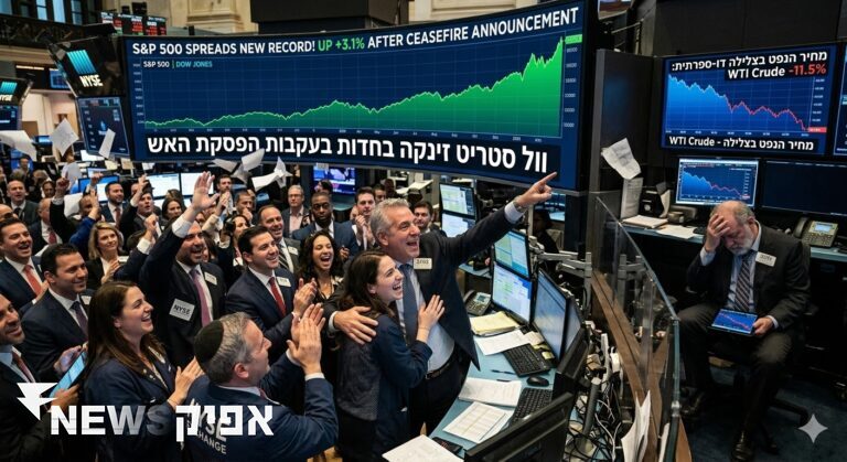 הפסקת האש בין ארה"ב לאיראן: בורסות אסיה מזנקות, הנפט צונח מתחת ל-100 דולר