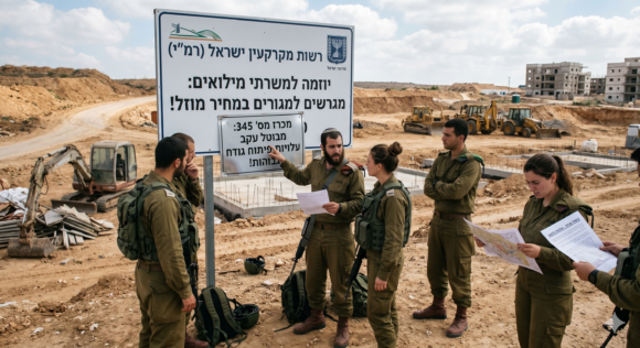 האתגרים בהבטחות רשות מקרקעין ישראל למשרתי המילואים   נדל”ן בישראל