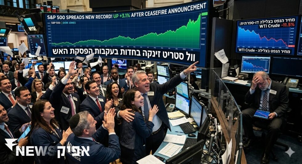 הפסקת האש בין ארה"ב לאיראן: בורסות אסיה מזנקות, הנפט צונח מתחת ל-100 דולר