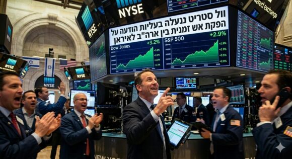 וול סטריט ננעלה בעליות חדות – הפסקת אש זמנית בין ארה"ב לאיראן הפתיעה את השווקים   כללי
