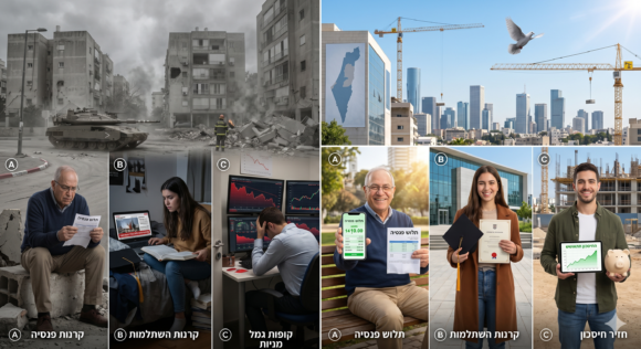 מרץ כאב, אפריל מפצה: קרנות ההשתלמות והפנסיה חוזרות לצמרת   שוק ההון, שוק ההון וקריפטו