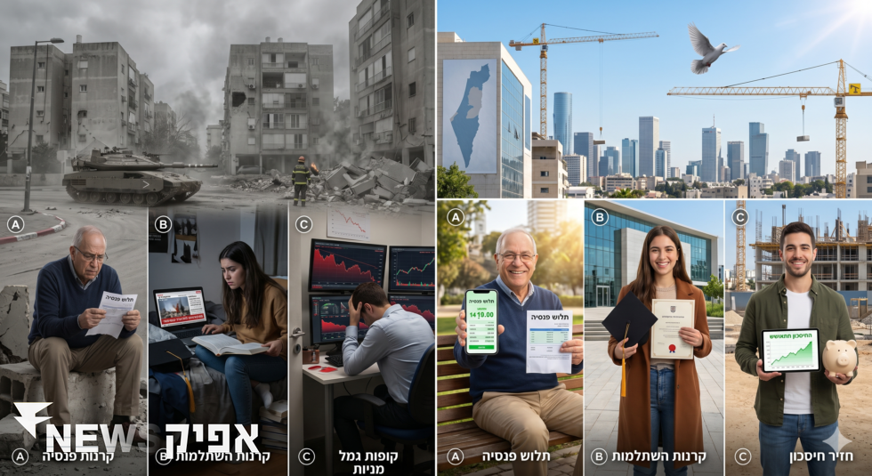 מרץ כאב, אפריל מפצה: קרנות ההשתלמות והפנסיה חוזרות לצמרת