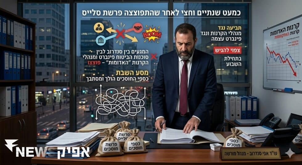 פוצצו המגעים בפרשת סלייס: המנהל המורשה מגיש תביעה נגד פינברט