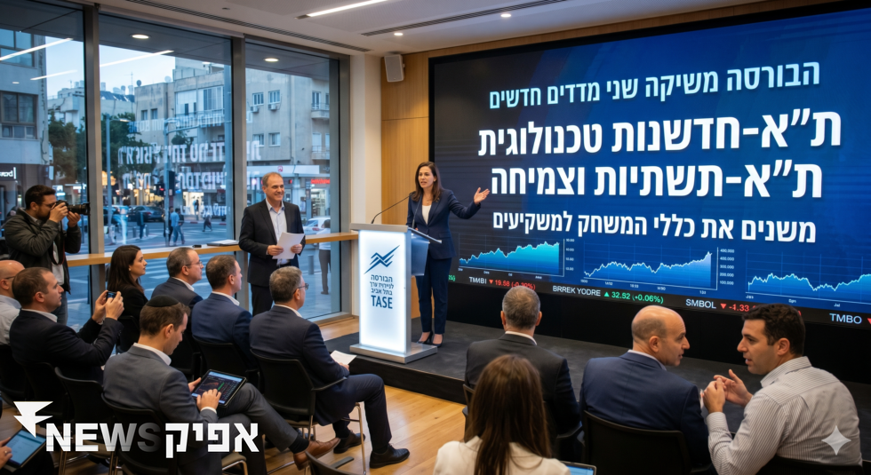 הבורסה משיקה שני מדדים חדשים — ומשנה את כללי המשחק למשקיעים   כללי