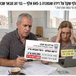 היטל השבחה של 667 אלף שקל על דירה שנמכרה ב 845 אלף — בני זוג מבאר שבע עררו על דרישה חריגה   כללי