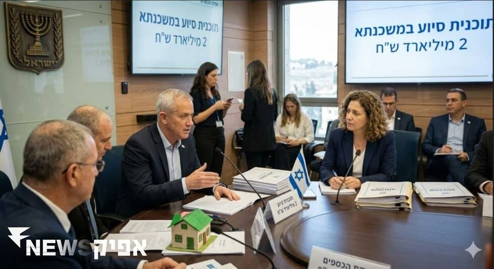 הכנסת תדון בשבוע הבא בתוכנית לסיוע בהחזרי משכנתא בהיקף של 2 מיליארד שקל