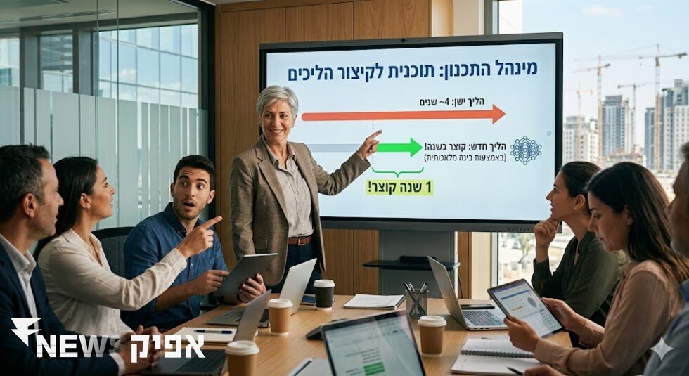 מינהל התכנון מתכנן לקצר הליכי תכנון בשנה באמצעות בינה מלאכותית