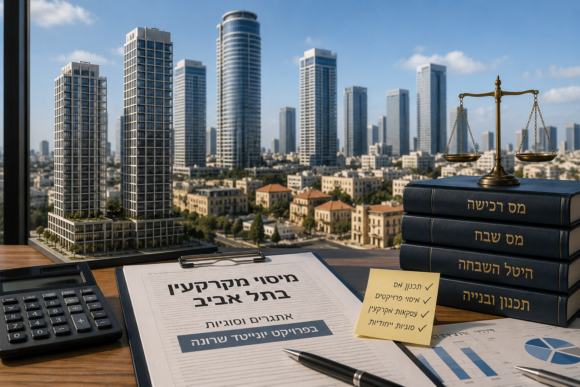 מיסוי מקרקעין בתל אביב: אתגרים וסוגיות בפרויקט יונייטד שרונה   מימון ופיננסים, נדל”ן