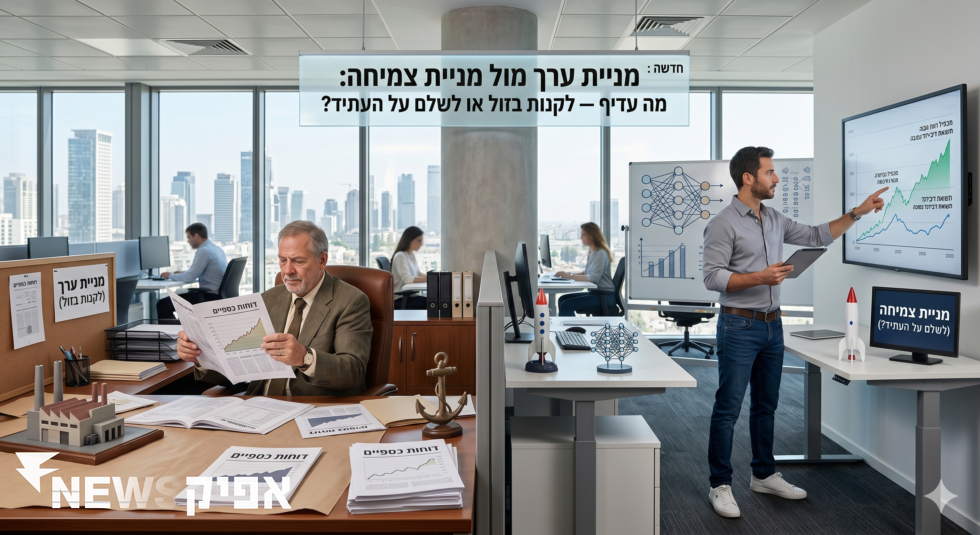 מניית ערך מול מניית צמיחה: מה עדיף — לקנות בזול או לשלם על העתיד?