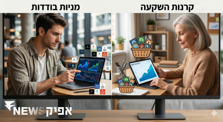האם להשקיע במניות בודדות או בקרנות? המדריך המלא לבחירה נכונה