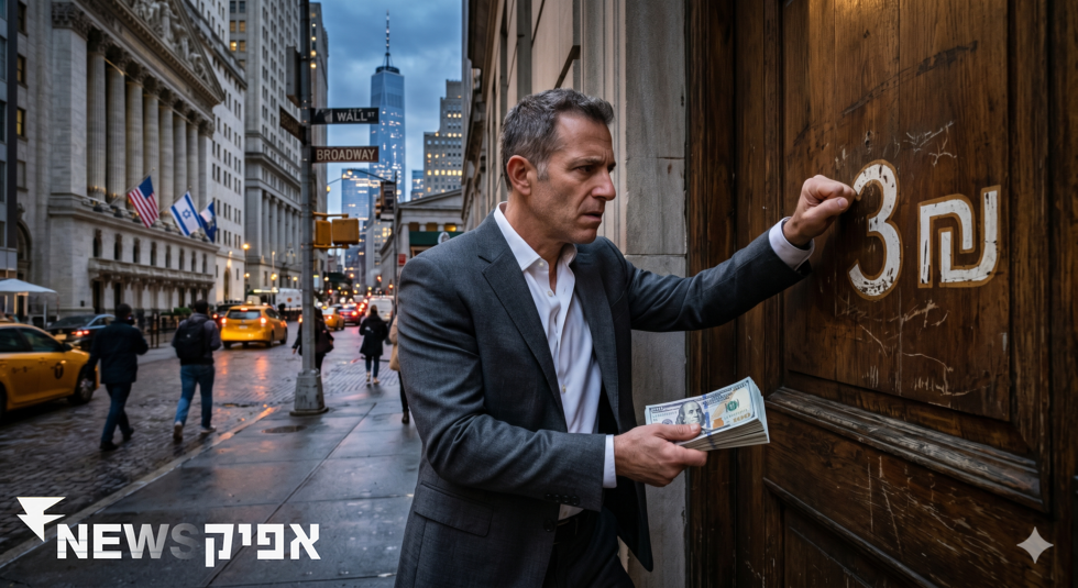 הדולר שב לדפוק על דלת ה-3 שקלים — וזה קשור ישירות לניו יורק
