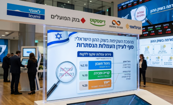 המהפכה שתשנה לכם את חשבון ההשקעות: כמה אתם באמת משלמים בעמלות?   כללי