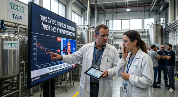טבע מקצצת 250 משרות בישראל לאחר שמכירת חטיבת חומרי הגלם לא יצאה לפועל   לימודים וקריירה