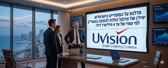 מדלגת על המוסדיים הישראלים: יוויז'ן של פרנקל הולכת להנפקה בנאסד"ק לפי שווי של עד 4 מיליארד דולר   שוק ההון