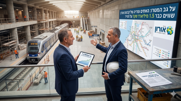 על גב המטרו: האחים עזריה של קבוצת אורון שווים כבר 1