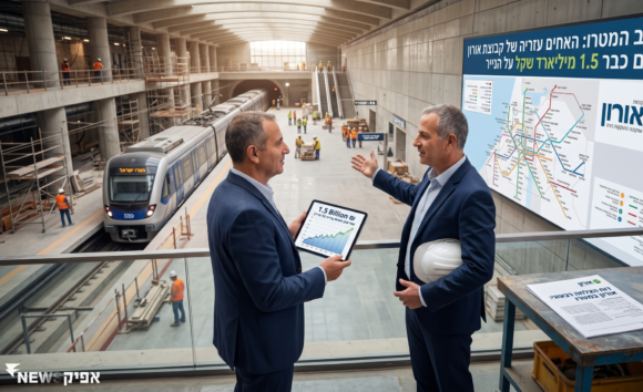 על גב המטרו: האחים עזריה של קבוצת אורון שווים כבר 1