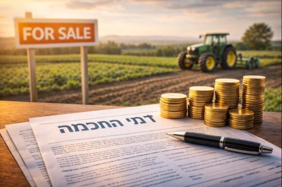 חישוב דמי הסכמה במכירת נחלה: מה חשוב לדעת?   שמאות מקרקעין, שמאות רכוש