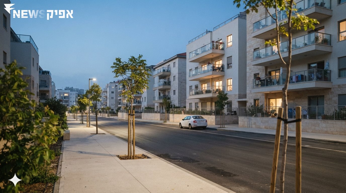 נתוני הלמ"ס ויד2 מצביעים על ירידות מחירים במרכז לעומת עליות בירושלים, בצפון ובדרום — וכך נראה הפער האזורי.