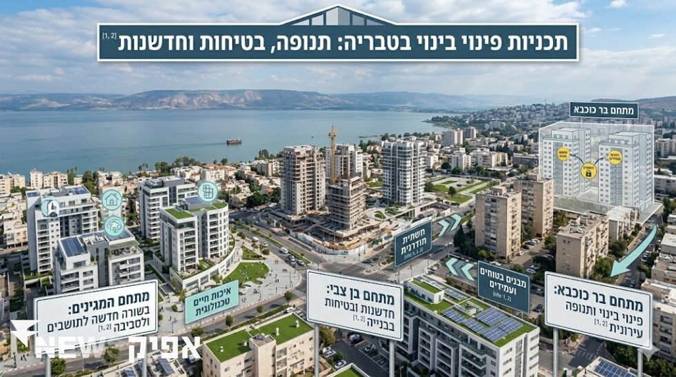 פרויקטים חידוש עירוני בטבריה: התחדשות ושיפור איכות חיים   נדל”ן, נדל”ן בישראל