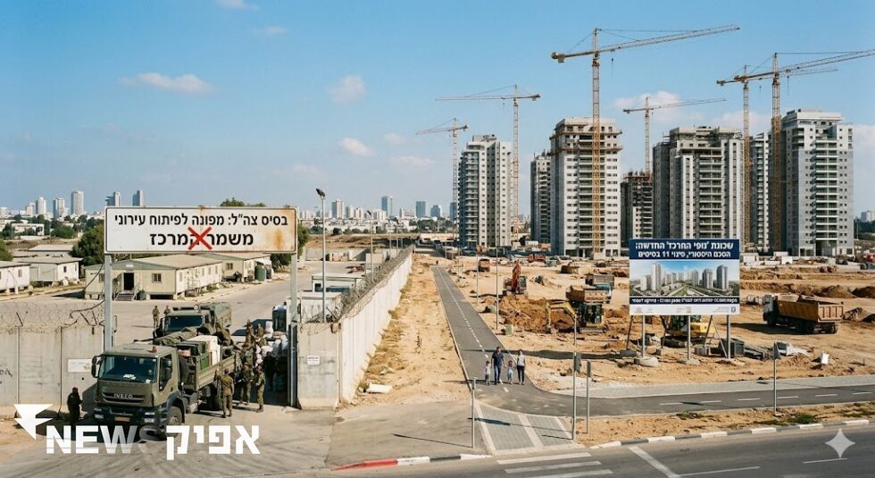שינוי פני המרכז: פינוי בסיסי צה"ל לטובת התחדשות עירונית נדל”ן, נדל”ן בישראל