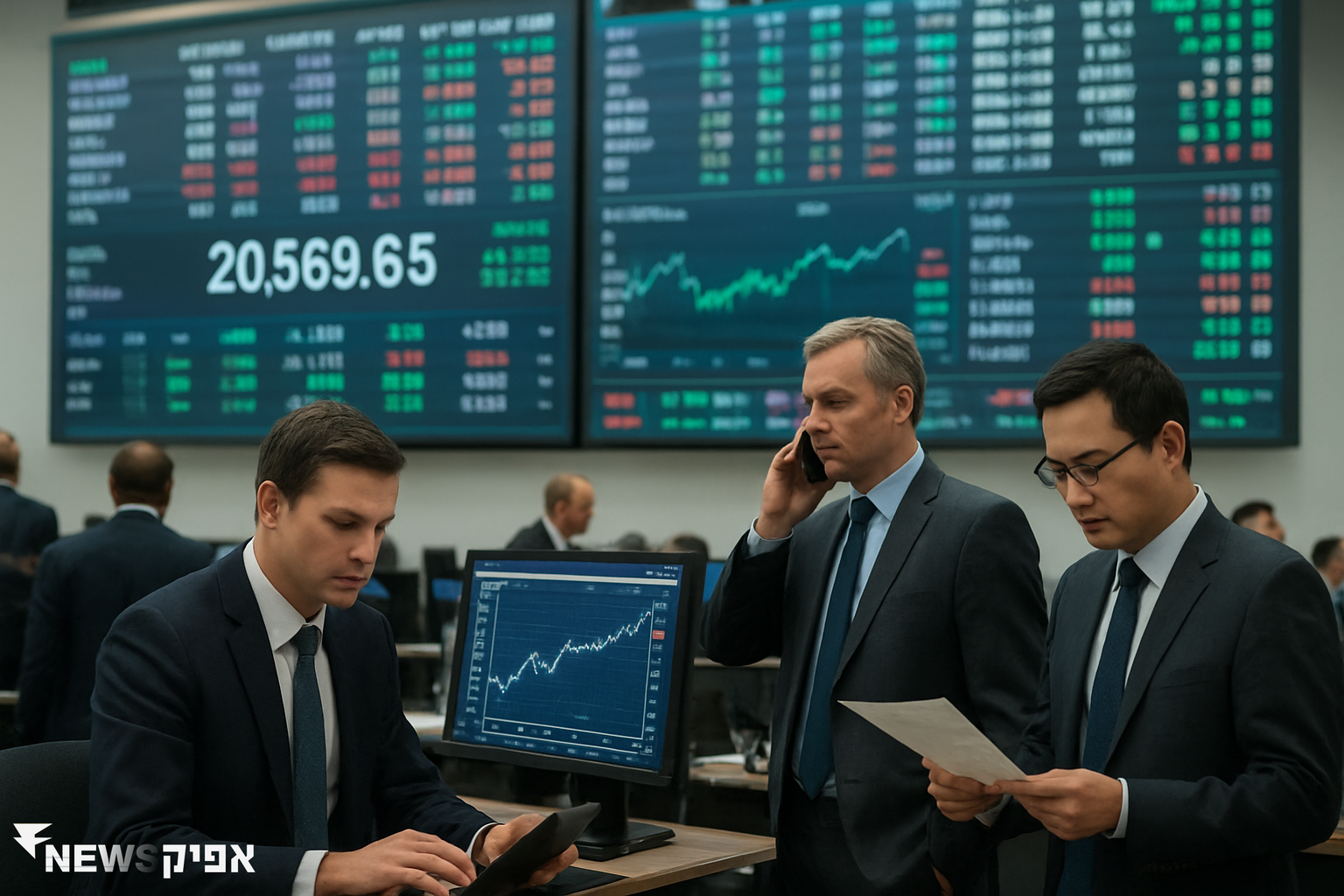 הבורסה בתל אביב: שינוים קלים במניות ומדדים