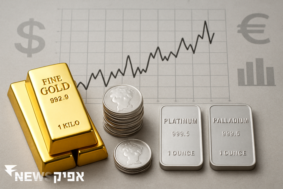 ניתוח מעמיק על מחירי הזהב והמתכות בשוק הגלובלי