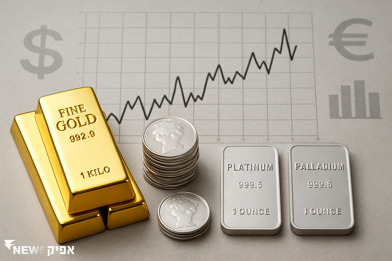 ניתוח מעמיק על מחירי הזהב והמתכות בשוק הגלובלי