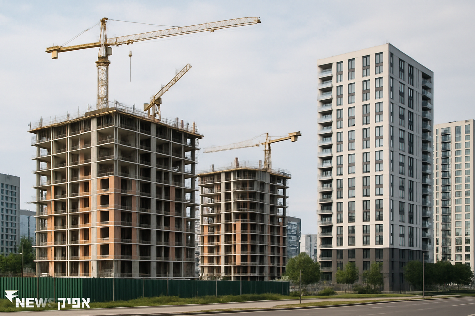 גידול במספר יחידות הדיור: התחדשות עירונית ושיווק קרקעות בערים מרכזיות