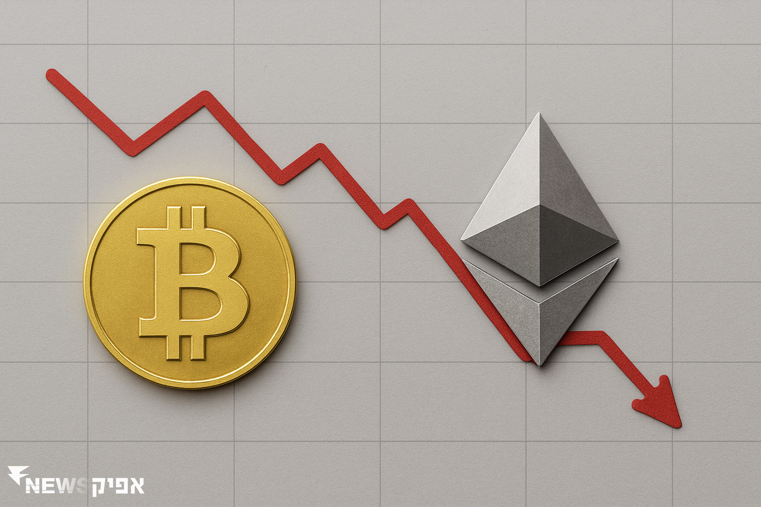 ירידות חדות בביטקוין מעוררות חששות בשוק הקריפטו