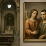 המלאך הדומה לראש הממשלה: שחזור ציור בקפלה ברומא מעורר עניין   כללי