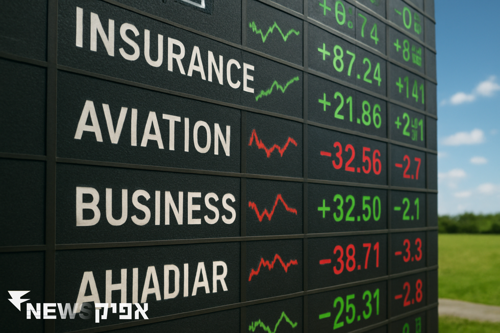 שבוע תנודתי בשוק ההון: ירידות במניות הביטוח ועלייה בבלדי