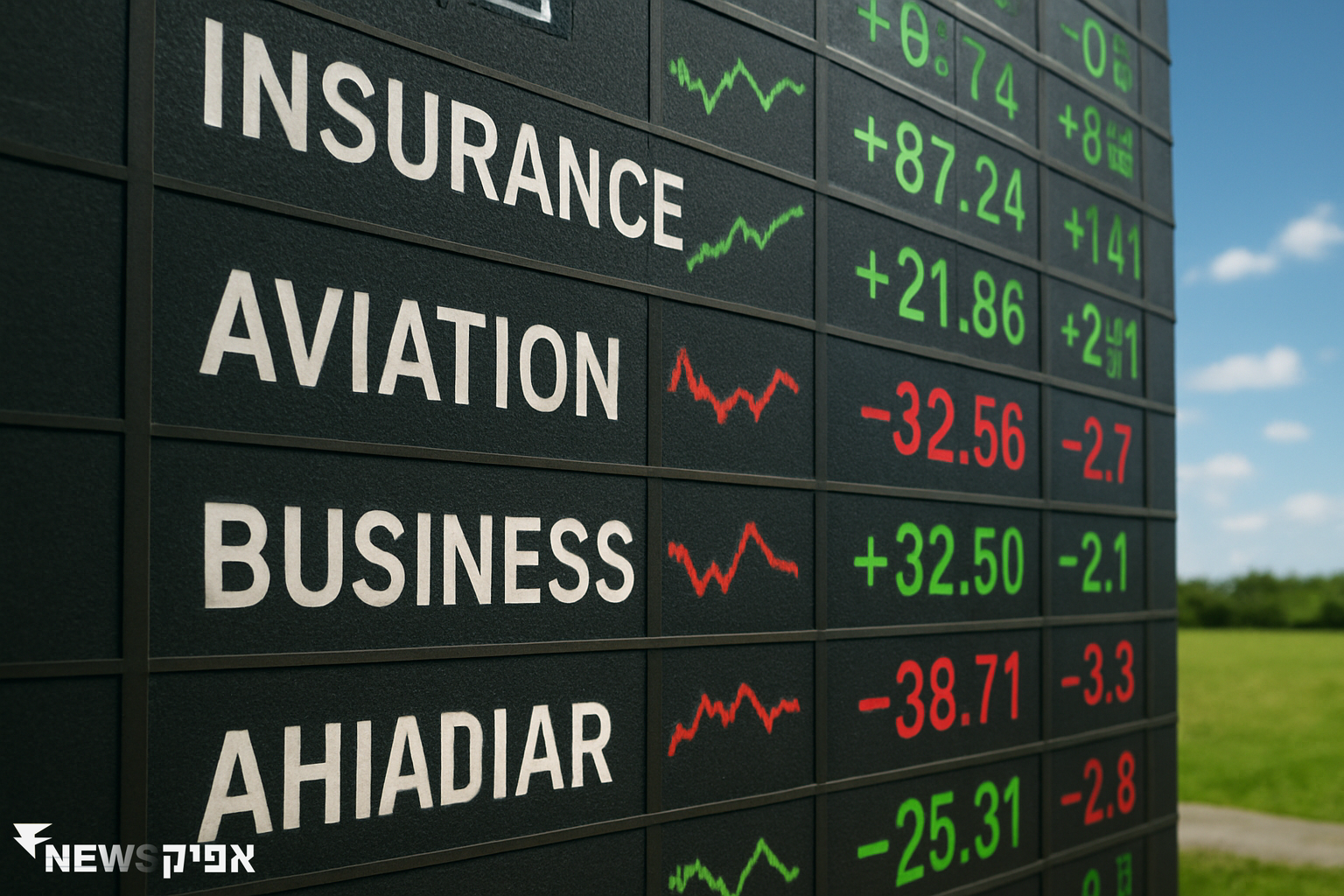 שבוע תנודתי בשוק ההון: ירידות במניות הביטוח ועלייה בבלדי