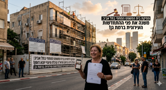 החלטה משפטית בתל אביב משנה את חוקי המשחק בתחום ההתחדשות העירונית   כללי