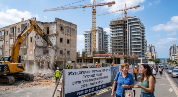 התחדשות עירונית בהרצליה: פיתוחים חדשים ויתרונות כלכליים   כללי